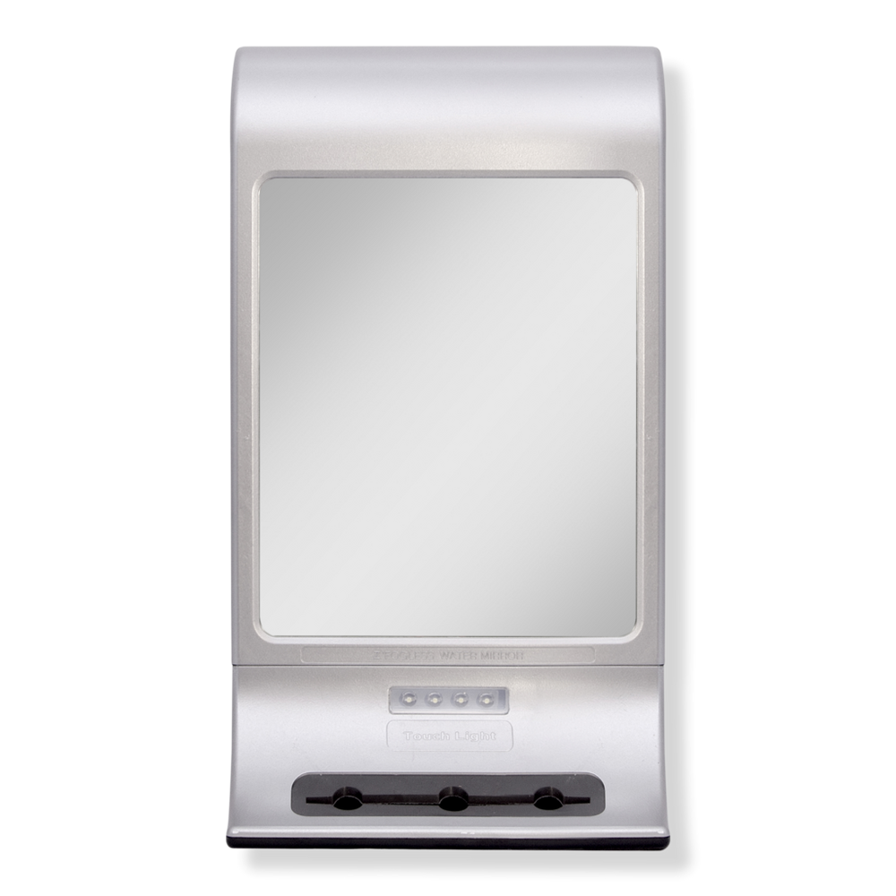 Zadro LED Lighted Fogless Shower Mirror with Suction Cup & Holder - Silver