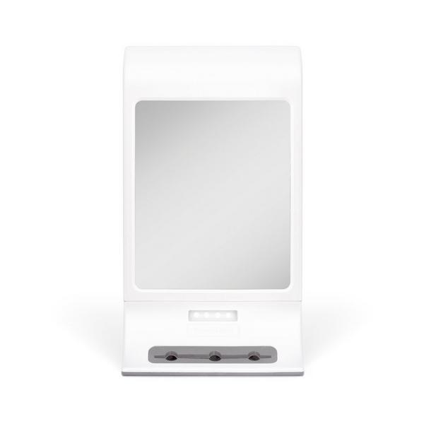 Zadro LED Lighted Fogless Shower Mirror with Suction Cup & Holder #1