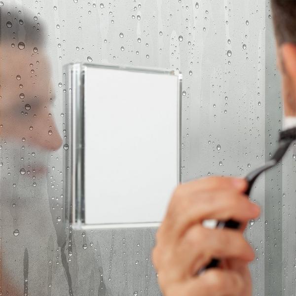 Zadro Fogless Shower Mirror with 2X Magnification, Suction Mount #4