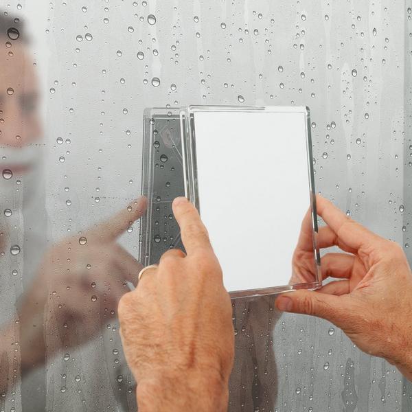 Zadro Fogless Shower Mirror with 2X Magnification, Suction Mount #5