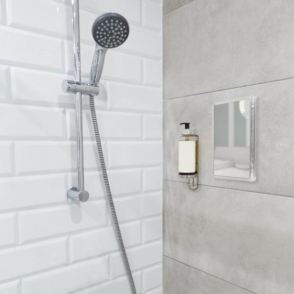 Zadro Fogless Shower Mirror with 2X Magnification, Suction Mount #6