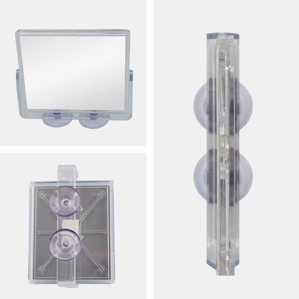 Zadro Swivel Fogless Shower Mirror with 2X & Suction Cup #2