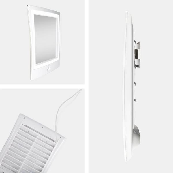 Zadro Rechargeable LED Lighted Fogless Shower Mirror #2