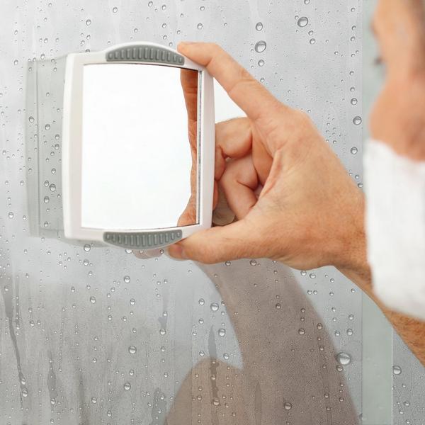 Zadro Fogless Clip-On Shower Mirror with Suction Cup #6