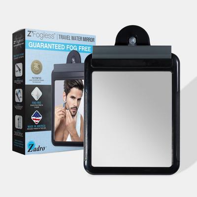 Zadro Fogless Shower Mirror with Suction Cup & Squeegee