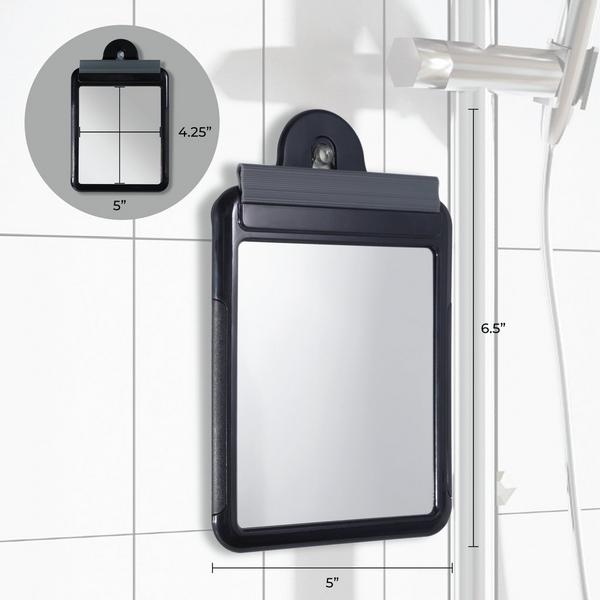 Zadro Fogless Shower Mirror with Suction Cup & Squeegee #6