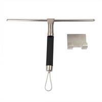 Shower Squeegee with Hanging Loop and Wall Mount