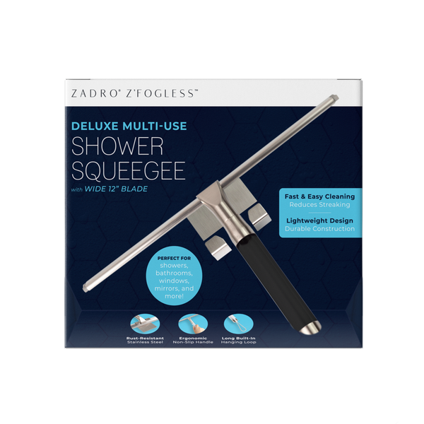 Zadro Shower Squeegee with Hanging Loop and Wall Mount #8