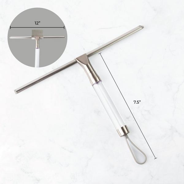 Zadro Shower Squeegee with Hanging Loop and Wall Mount #4