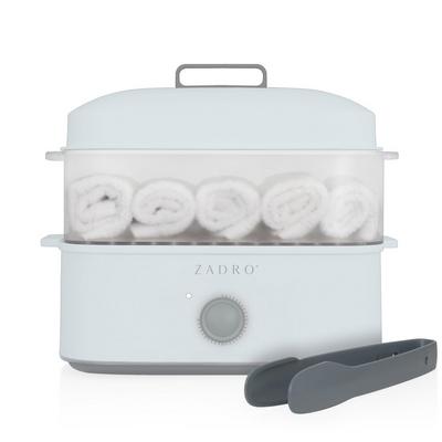Zadro Facial Towel Steamer with Tongs