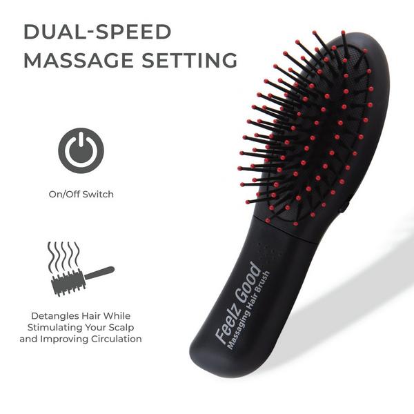 Zadro Massaging Detangling Hair Brush #2