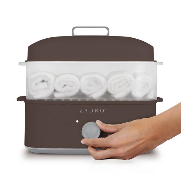 Zadro Facial Towel Steamer with Tongs #4