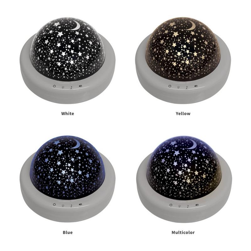 Zadro - 8278182756592 Starlight Projector & Sound Spa Night Light