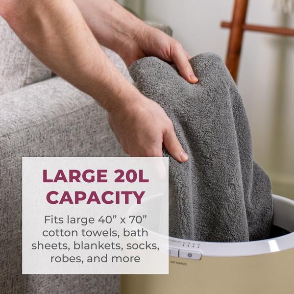 Zadro Towel Warmer with Aromatherapy Diffuser & Essential Oil #7
