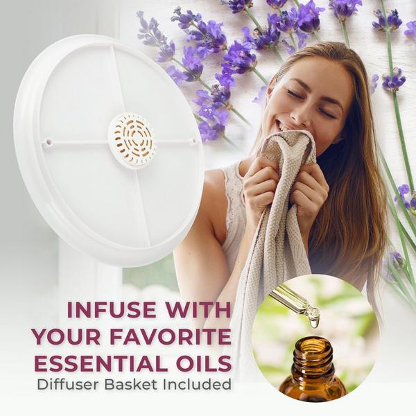 Zadro Towel Warmer with Aromatherapy Diffuser & Essential Oil #8