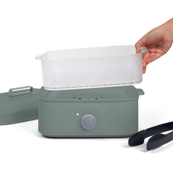 Zadro Facial Towel Steamer with Tongs #3