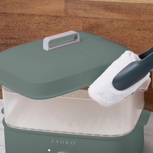 Zadro Facial Towel Steamer with Tongs #6
