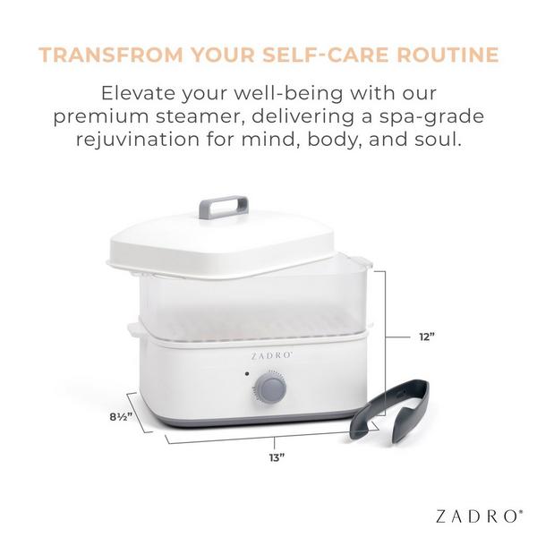 Zadro Facial Towel Steamer with Tongs #2