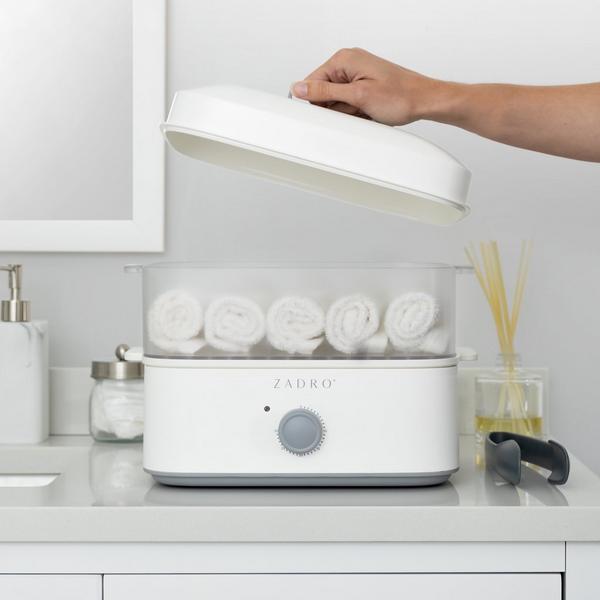 Zadro Facial Towel Steamer with Tongs #6