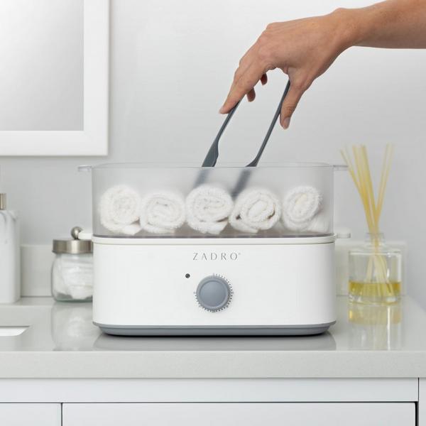 Zadro Facial Towel Steamer with Tongs #7