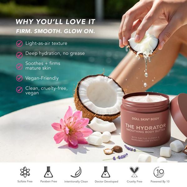 Doll 10 Dollskin Body The Hydrator Smoothing Body Butter #3