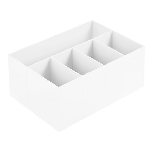 iDesign 5-Section Divided Vanity Organizer for Cosmetic Storage #1