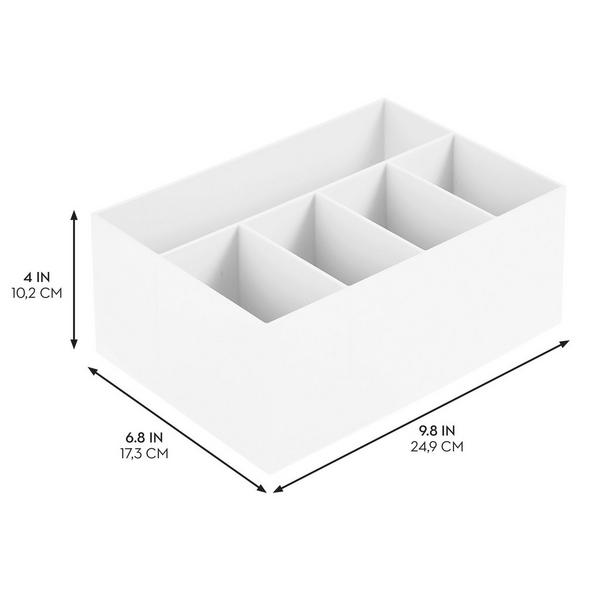 iDesign 5-Section Divided Vanity Organizer for Cosmetic Storage #3