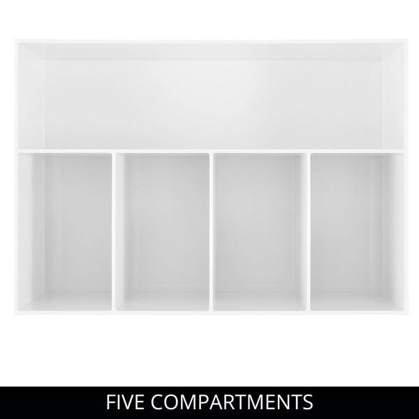 iDesign 5-Section Divided Vanity Organizer for Cosmetic Storage #4