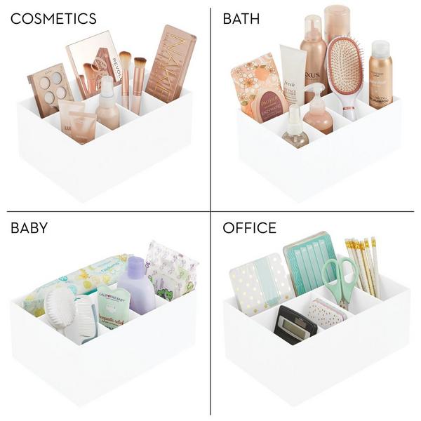 iDesign 5-Section Divided Vanity Organizer for Cosmetic Storage #6