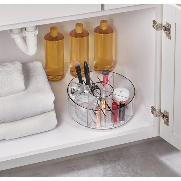 iDesign Rotating Makeup Organizer with Dividers #6
