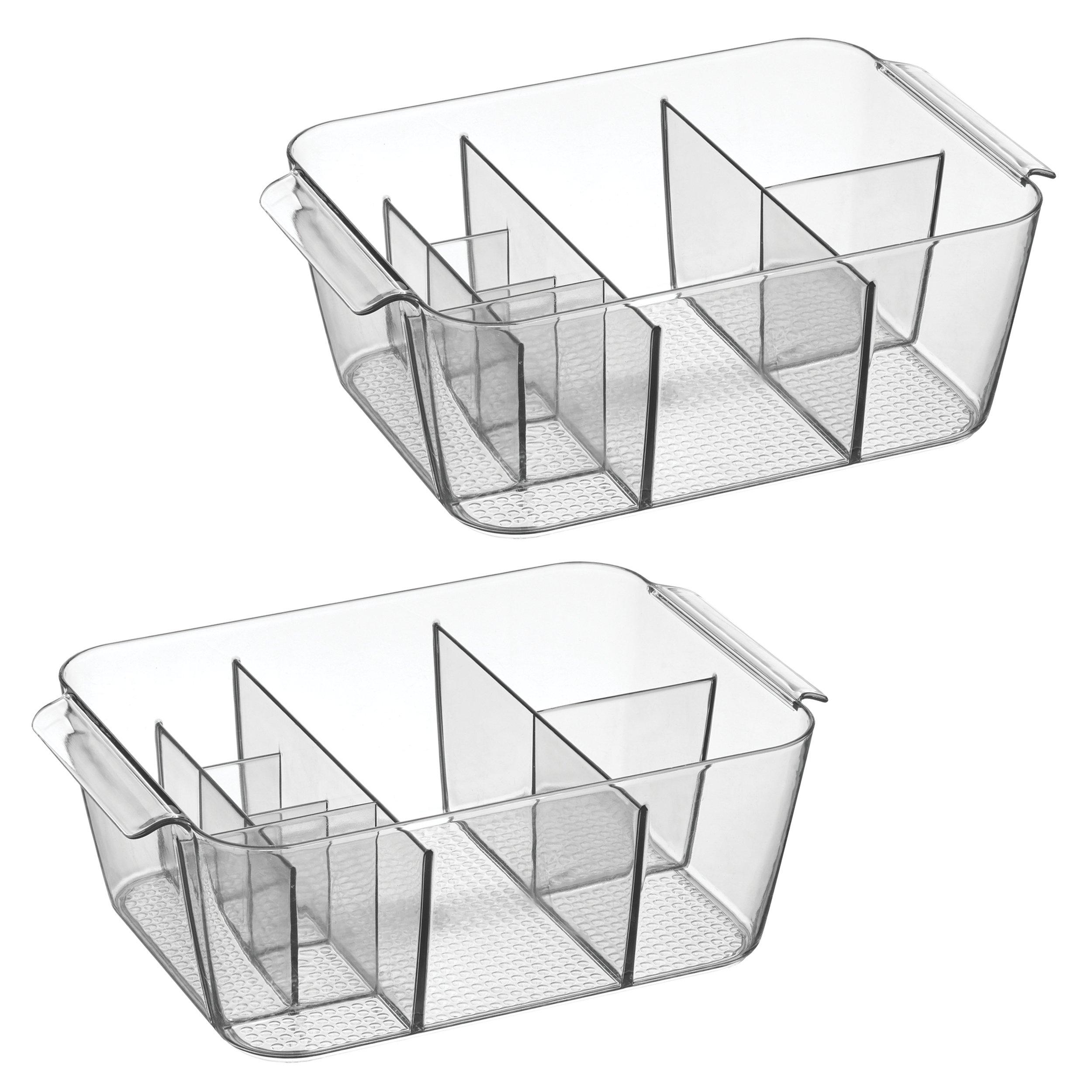 iDesign 8-Section Makeup Organizer #1