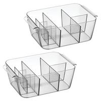 8-Section Makeup Organizer