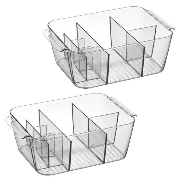 iDesign 8-Section Makeup Organizer #1