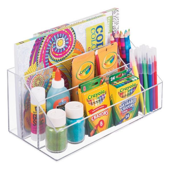 iDesign 5-Section Countertop Makeup Organizer #4