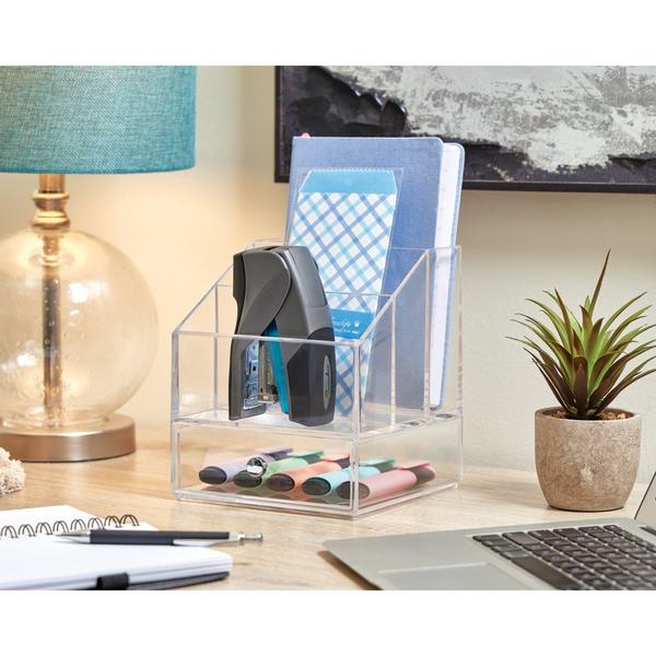iDesign Cosmetic Palette Organizer with Drawer for Vanity or Cabinet #4