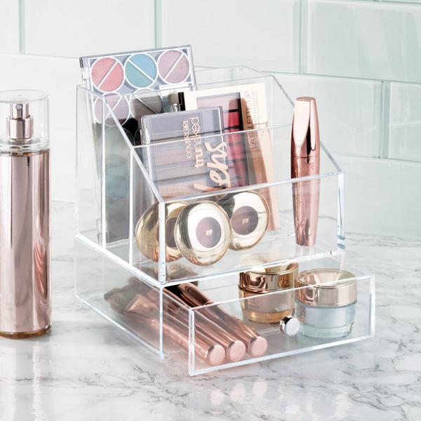 iDesign Cosmetic Palette Organizer with Drawer for Vanity or Cabinet #6