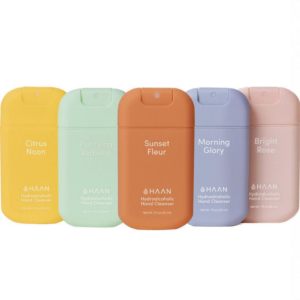 Hydrating Hand Cleansing Spray Aloe Vera, Set of 5 - CN, PV, SF, MG, BR