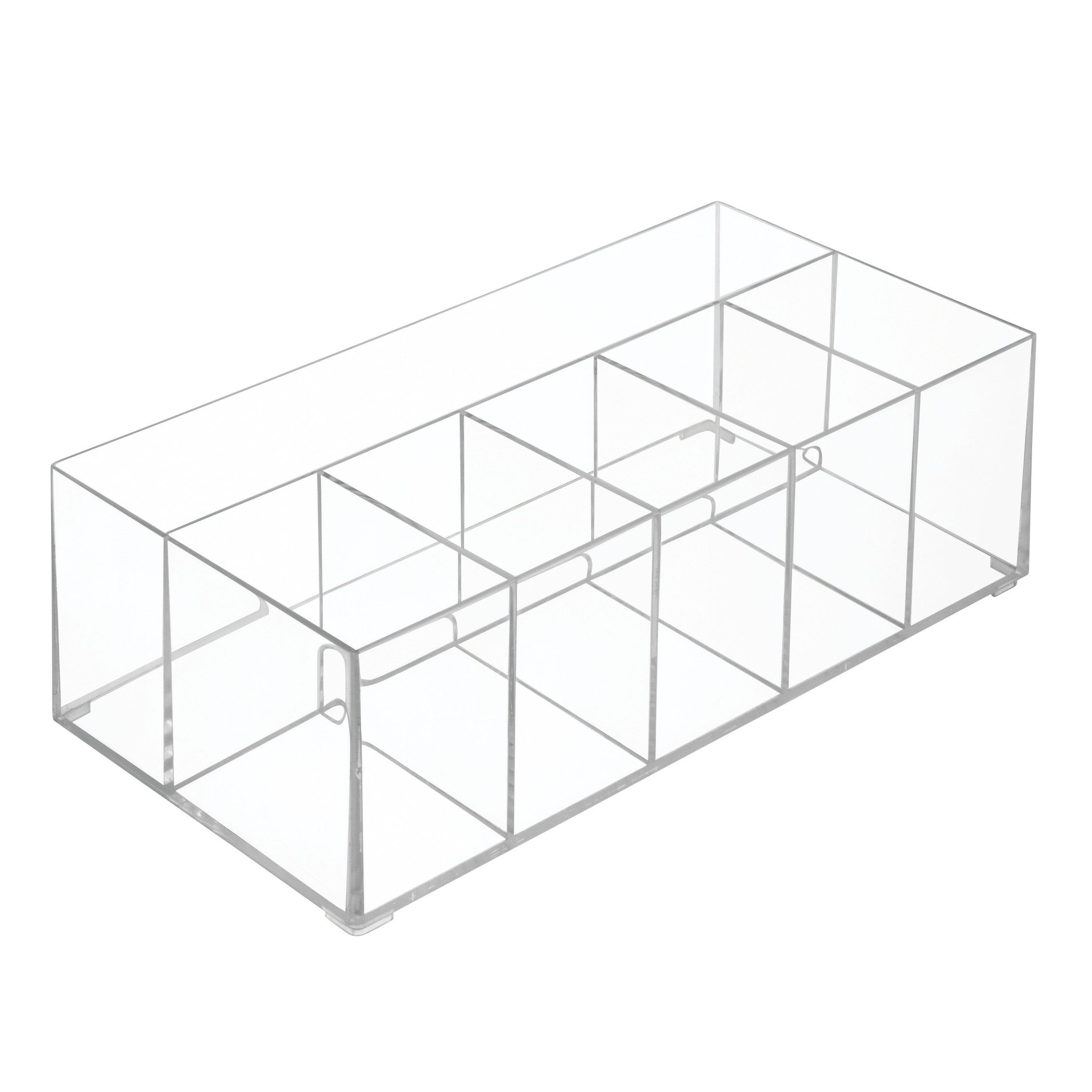 iDesign 6-Section Countertop Makeup Organizer #1