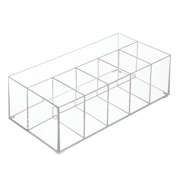 iDesign 6-Section Countertop Makeup Organizer #1