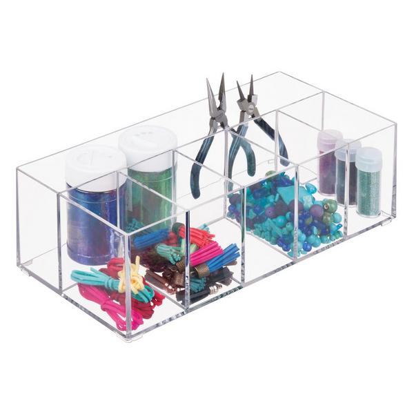 iDesign 6-Section Countertop Makeup Organizer #3