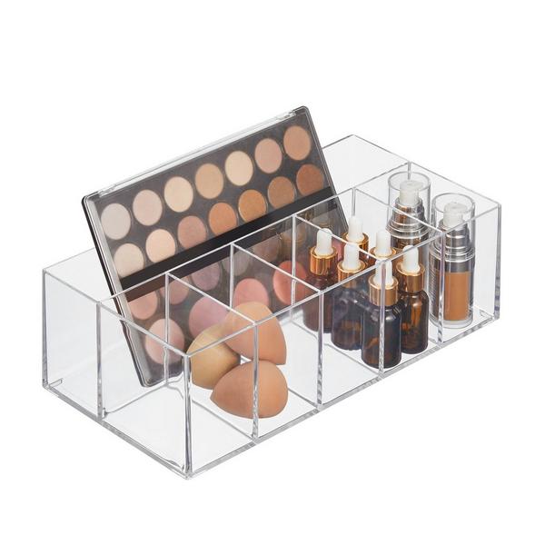iDesign 6-Section Countertop Makeup Organizer #4