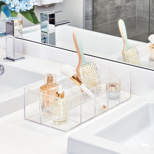 iDesign 6-Section Countertop Makeup Organizer #5