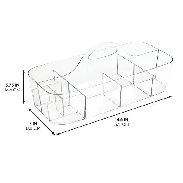 iDesign Plastic Cosmetic Organizer Tote #2