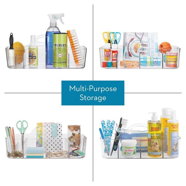 iDesign Plastic Cosmetic Organizer Tote #8