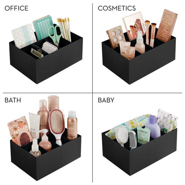 iDesign 5-Section Divided Vanity Organizer for Cosmetic Storage #4