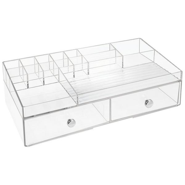 iDesign Divided Makeup Organizer with Drawers for Bathroom Countertop #1