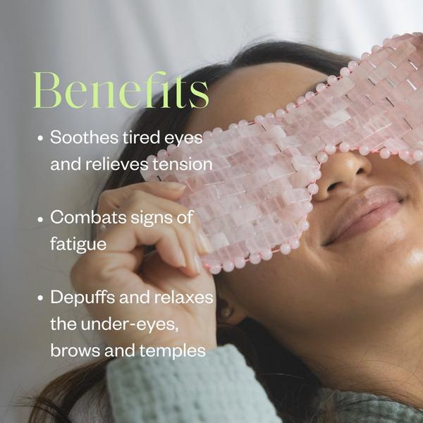 WTHN Rose Quartz Eye Mask #3