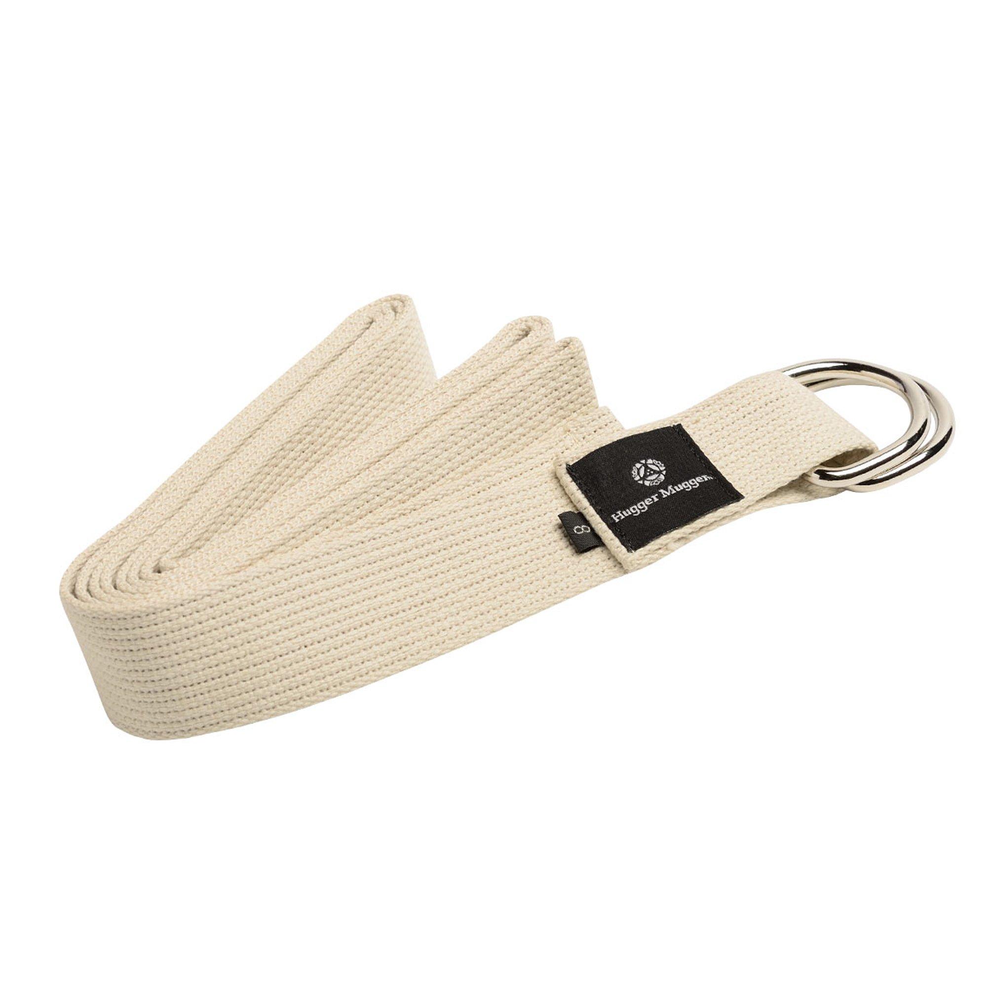 Hugger Mugger 8' Cotton Yoga Strap w/ D-Ring #1
