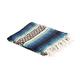Blue Recycled Mexican Yoga Blanket 