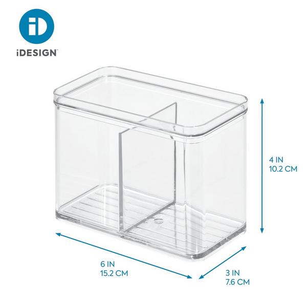 iDesign Plastic Makeup Organizer Set for Countertops and Drawers #7